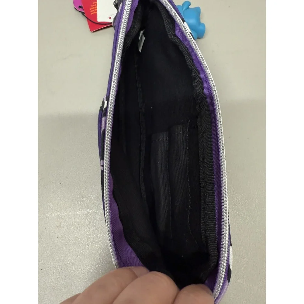 Kidrobot Pencil Case Pouch Includes FatCap Vinyl Figure BRAND NEW 2008 Purple